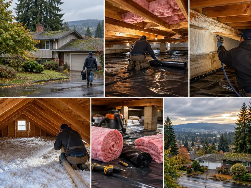 Crawl Space Insulation in Beaverton, OR
